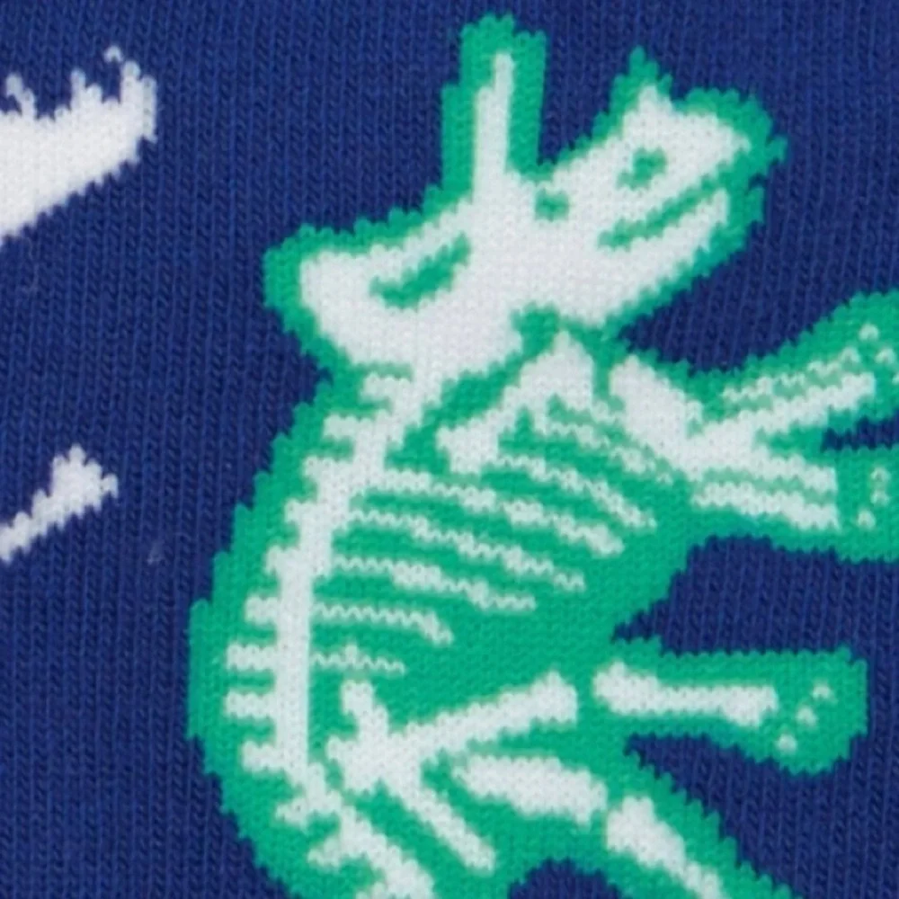 Sock It to Me NWT Arch-eology Junior Crew Socks Ages 1-2 Toddler Baby Dinosaur